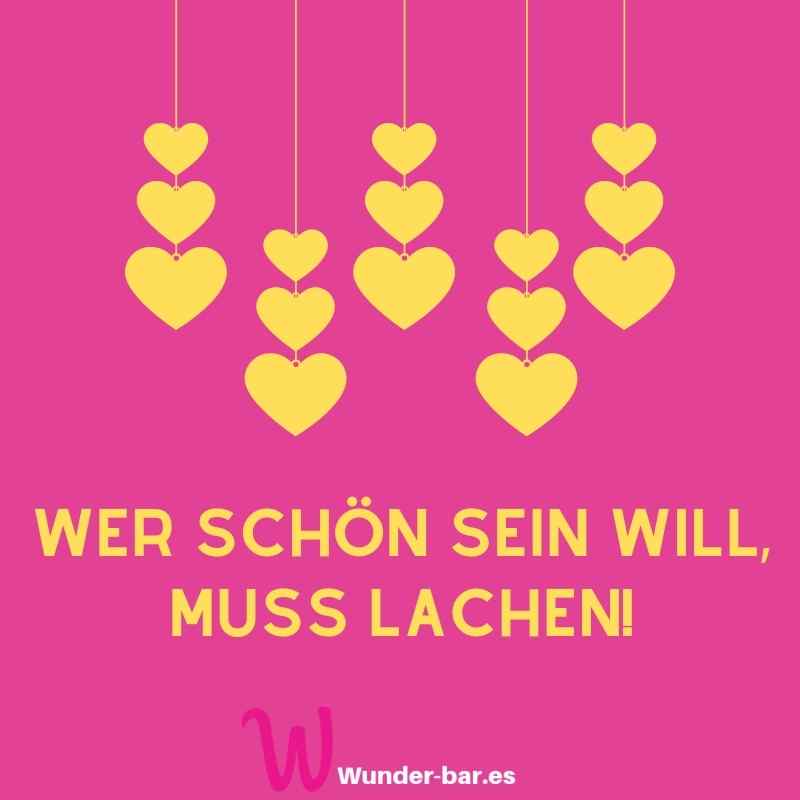 You are currently viewing Wer schön sein will, muss lachen!